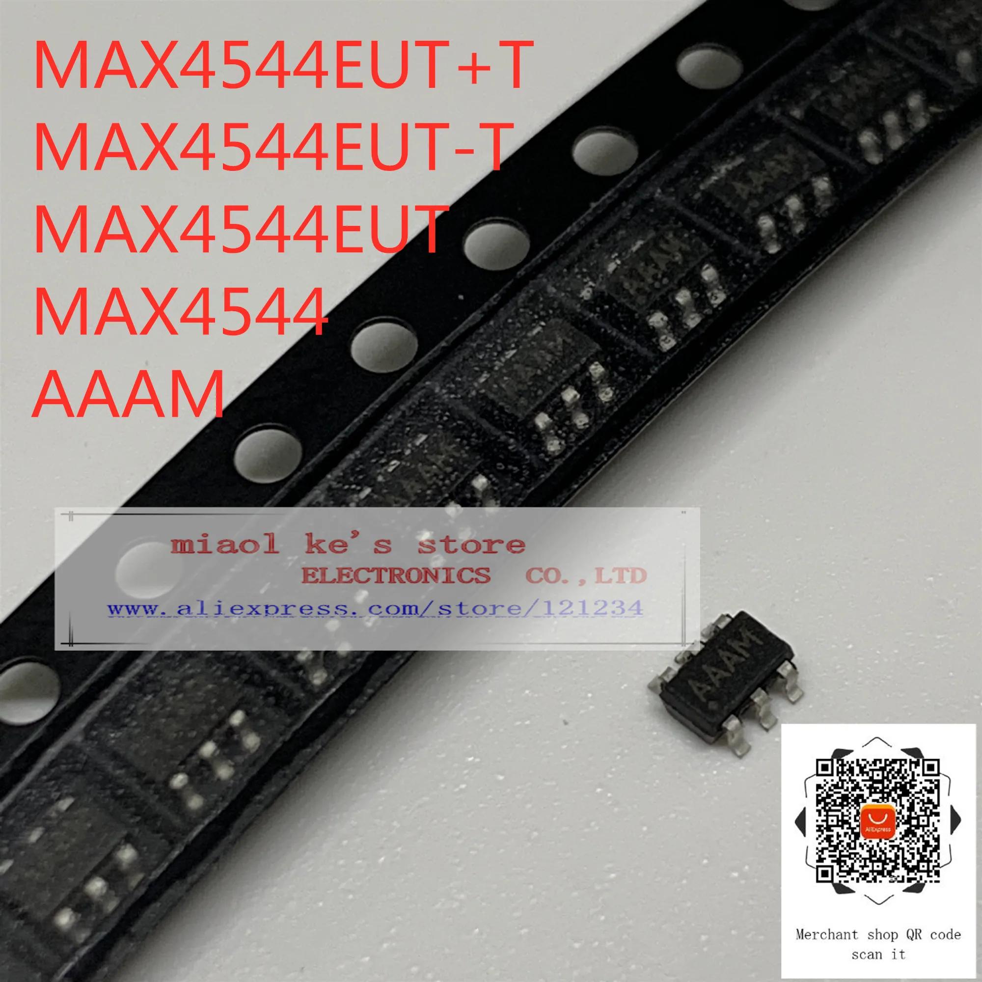 [10pcs]100%  : MAX4544EUT + T MAX4544EUT-T MAX4544EUT MAX4544 AAAM - IC ġ SPDT SOT23-6
